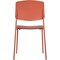 Isl Furnishings Zuho Modern Indoor Outdoor Chair 2, Zuho II - Fire Orange, PR CH60DC-2PK-PP11 - alternate 4